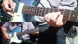 Squier FSR Cabronita Thinline Telecaster in Ice Blue Metallic via BOSS IR-200