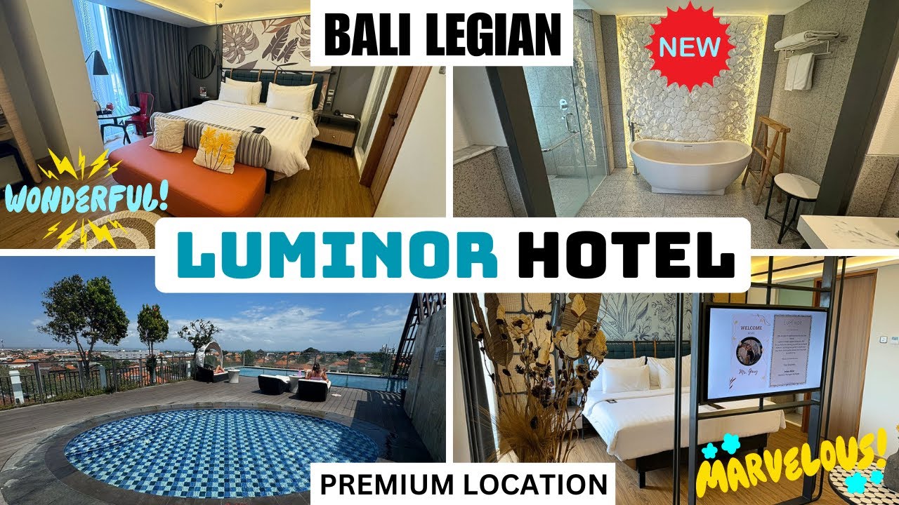 Bali Hotels Legian Luminor Hotel Tour/Review Today 2024