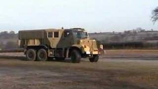 Leyland Martian 6x6 Artillery Tractor clip 3
My old Leyland Martian (now sold on) on a test run after some restoration work. Powered by 6.5lt Rolls Royce B81 petrol engine. Leyland Martian 6x6 Artillery Tractor clip 3