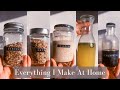 Everything I Make Homemade | Food DIYs with Recipes
