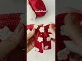 Crochet bow🎀🎀#shortsyoutube #gift #handmade #vairalvideo #explore #bow#crochet