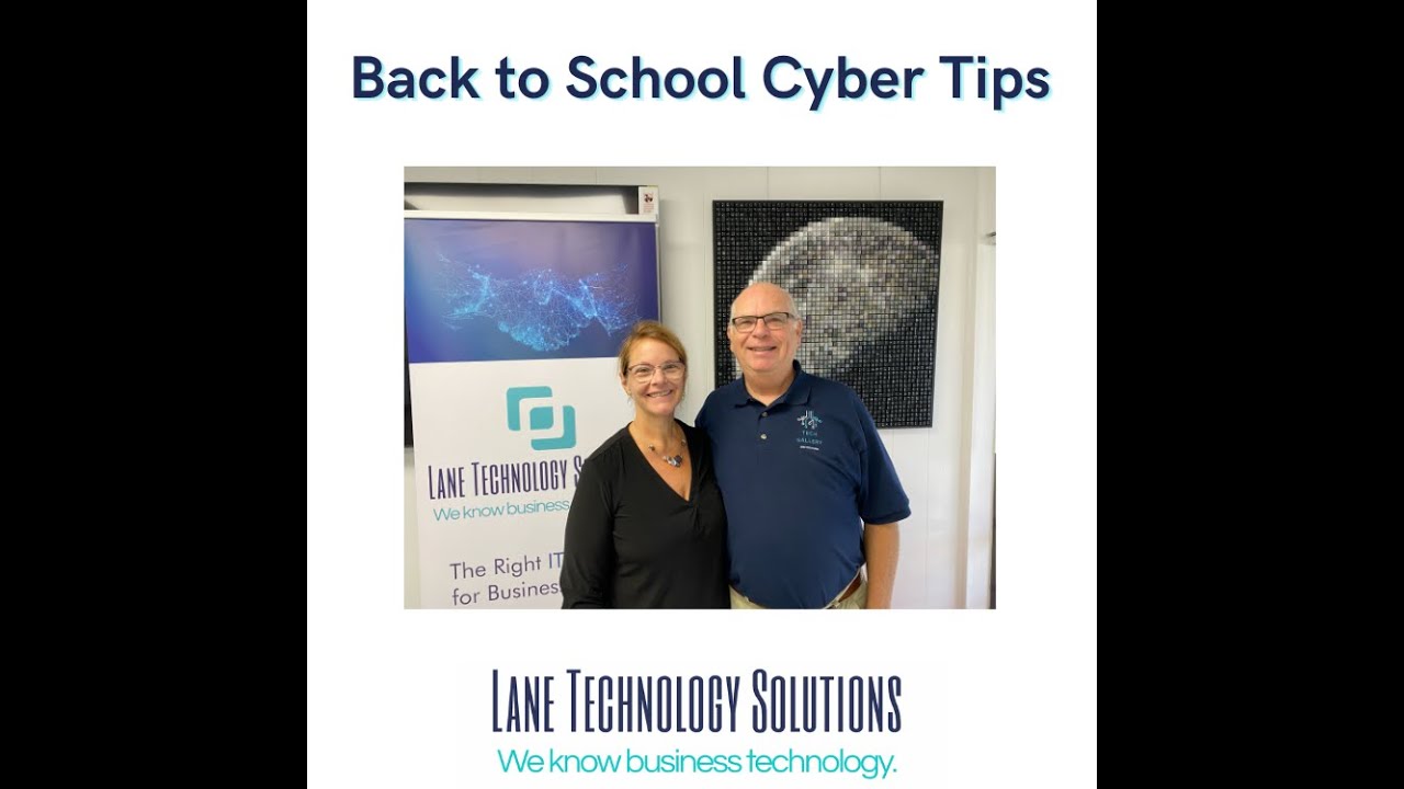 Back to School Cyber Tips - YouTube