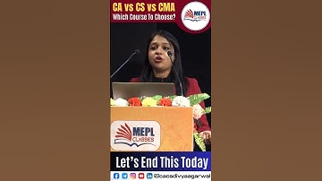 CA vs CS vs CMA - Which Course To Choose 📚 Let