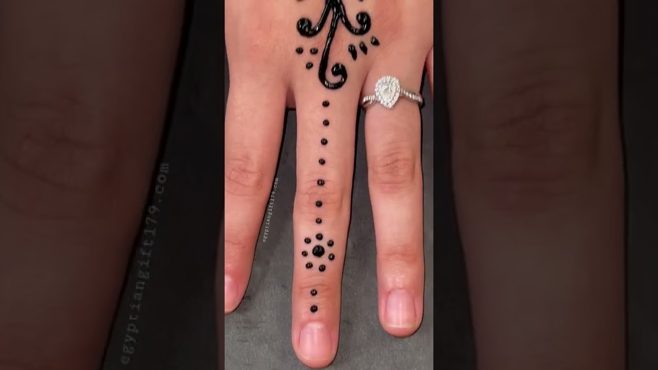 henna temporary tattoo in our store YouTube