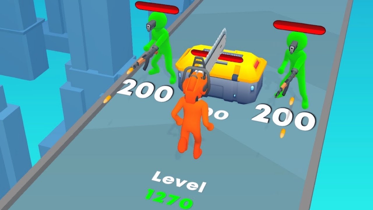 MAX LEVEL in Chainsaw Run (Levels 56) YouTube