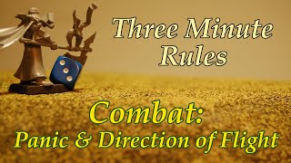 Three Minute Rules Ep. 059: Panic & Direction of Flight