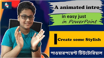 A animated intro in easy in PowerPoint. Fateen homeTech। 👌👌👌