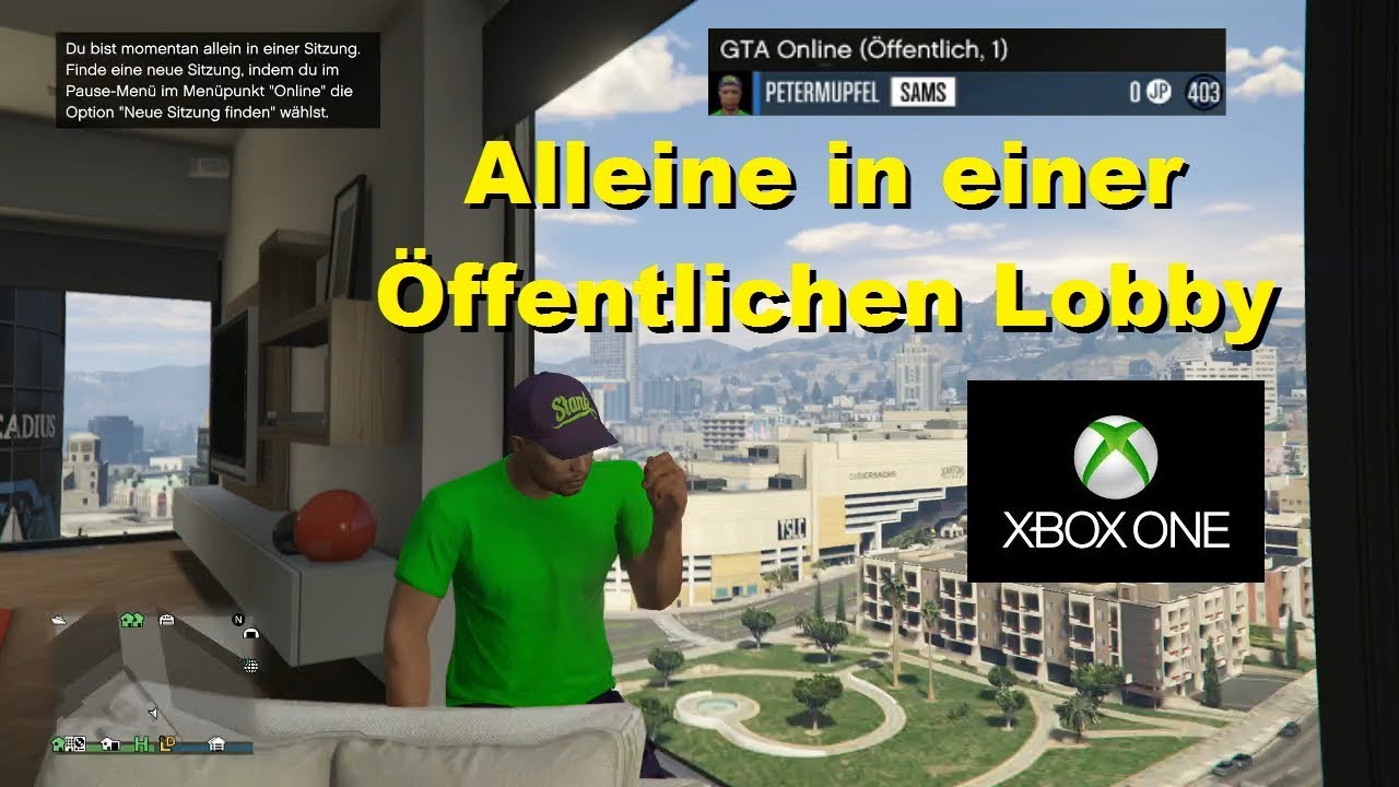 Gta Online Alleine In öffentliche Sitzung GTA 5 Online - *GEPATCHT* Alleine in einer Öffentlichen Lobby - Glitch