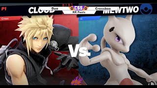 Clemson Smash Series 32 - RR Pools - Crossboo (Cloud) vs. Duo (Mewtwo) - SSBU