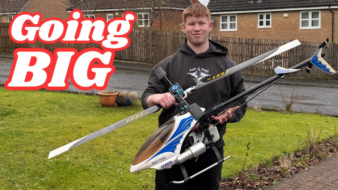 Thunder Tiger Raptor 90 First Look - YouTube