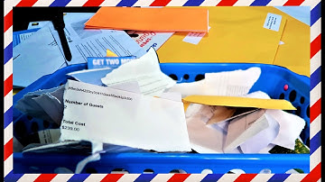 ASMR: Viewer Request - Opening, Tearing/Ripping Mail (No Talking, Paper Sounds, Paper Crinkles)