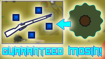 Finding the RARE MOSIN Tree in WOODS MODE! | Surviv.io