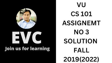 Cs 101 Assignment-3 solution| fall 2019|2020|Urdu|Hindi