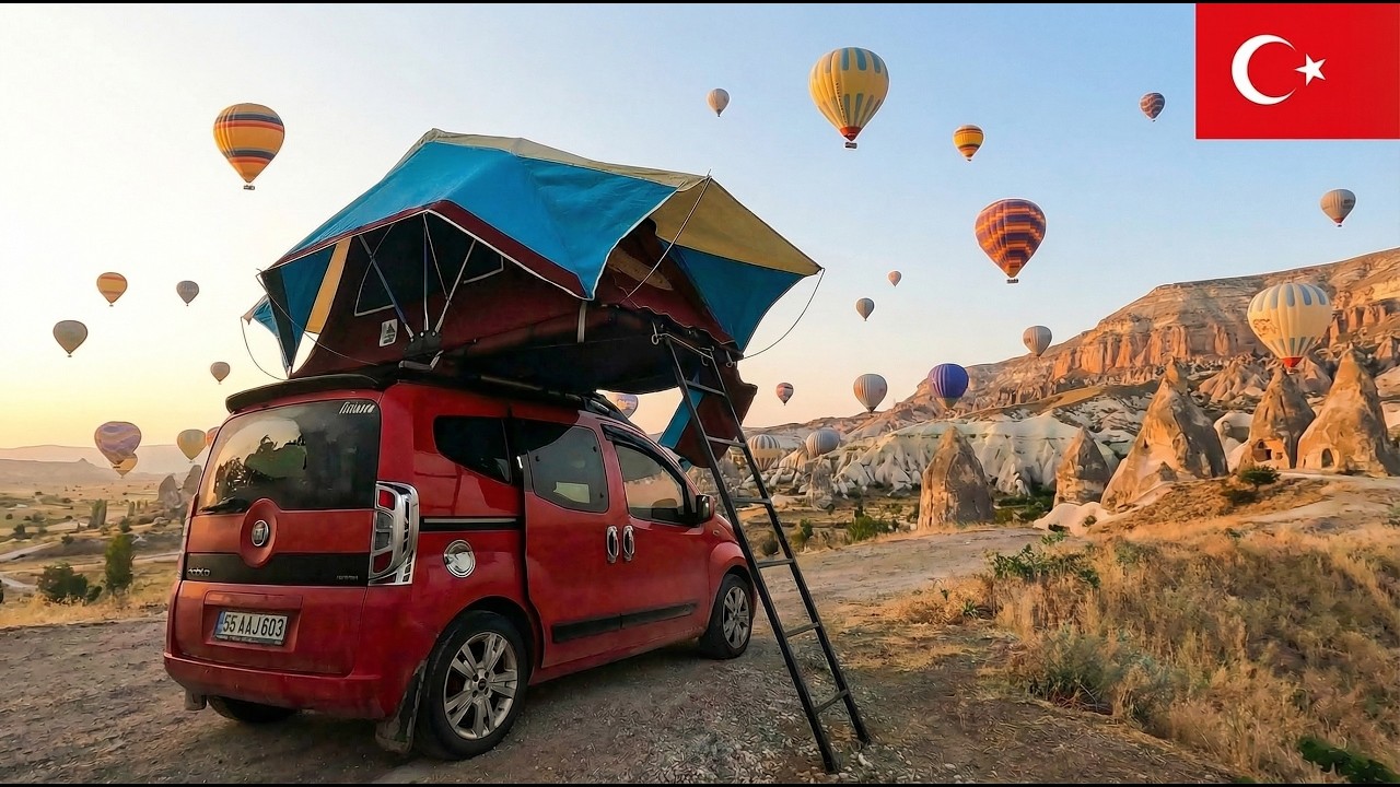 SICAK BİZİ MAHVETTİ ! | ARAÇ ÜSTÜ ÇADIRLA TÜRKİYE TURU #75
