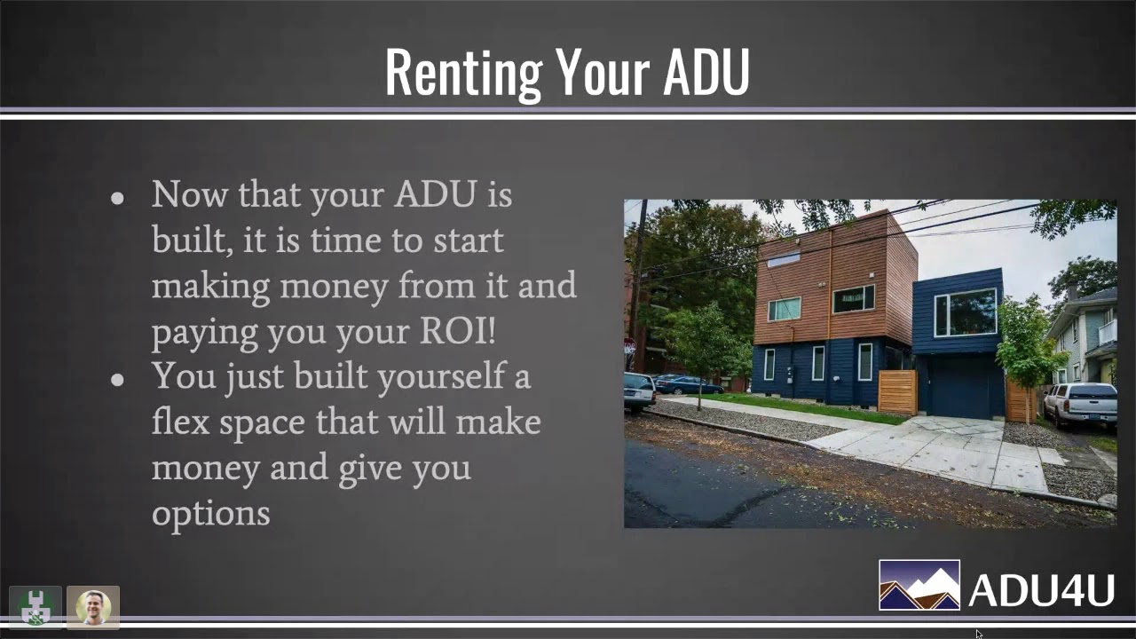 ADU Rental Value [ADU 5 of 9] YouTube