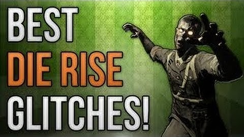 Black Ops 2 Zombies Die Rise Invisible Character Floating / Flying Glitch - BO2 Bug TUTORIAL ???