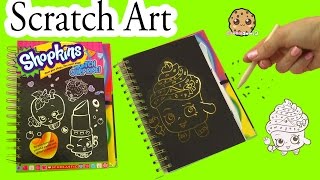 Shopkins Sketch Surprise Scratch Drawing Art Book - Limited Edition Cupcake Queen - Cookieswirlc Shopkins Sketch Surprise Scratch Drawing Art Book - Limited Edition Cupcake Queen - Cookieswirlc
