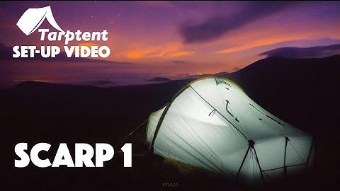 Tarptent Scarp 1 Setup