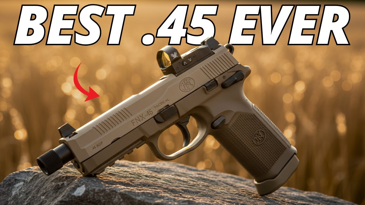 ТОП-15 лучших пистолетов калибра .45 ACP в 2025 году!