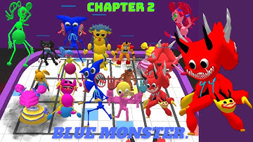Chapter 2 Max level Merge Master Blue Monster Fight Android Gameplay