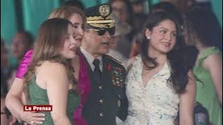 JOH's daughters attend the Armed Forces change of command ceremony