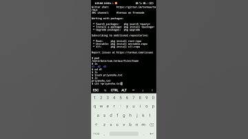 Enter text 😱 into any text files 😯 on Android (Android Terminal). #shorts #termux #android #terminal