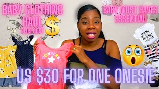 Baby Clothing Haul plus Cost in Cayman Islands !Cost of living in Cayman Islands