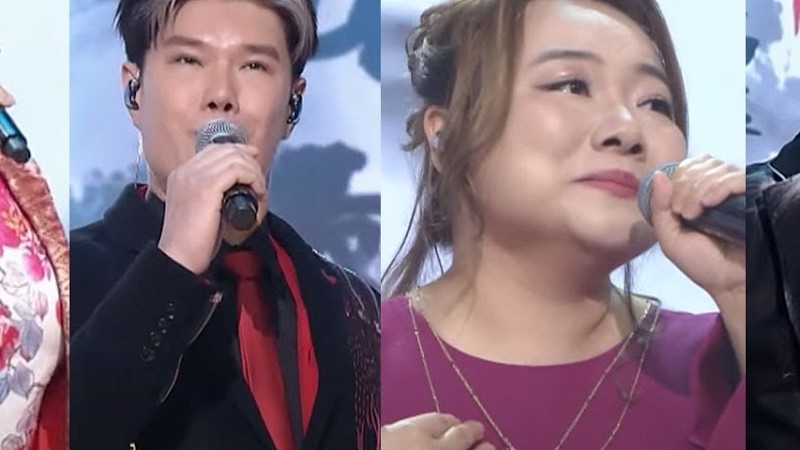 肥媽聯同中3冠亞季軍黃博 張與辰 劉洋唱出《世間始終你好》將氣氛推上高潮｜「星耀紫荊慶回歸」紅館晚會｜肥媽Maria Cordero｜黃博｜張與辰｜劉洋｜中年好聲音3