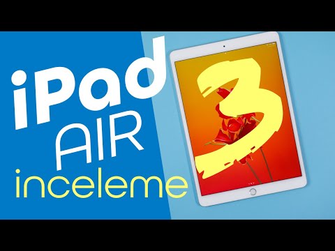 Video: Yeni iPad AIR 3 ne kadar?