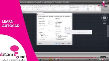Your first AutoCAD class. Learning Initial settings for drawings in AutoCAD by trainer of Dreamzone