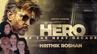 Americans' reaction to Hero of theNextDecade-HrithikRoshan|HrithikRoshanTributeMashup |SARATHKANNANZ