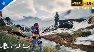 (PS5) Fortnite 4K 60FPS HDR Gameplay | Chapter 5 Season 1