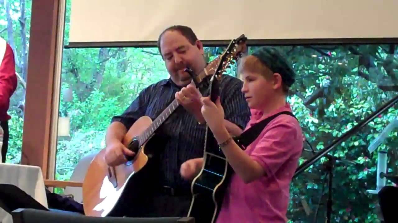 Noah and I singing 