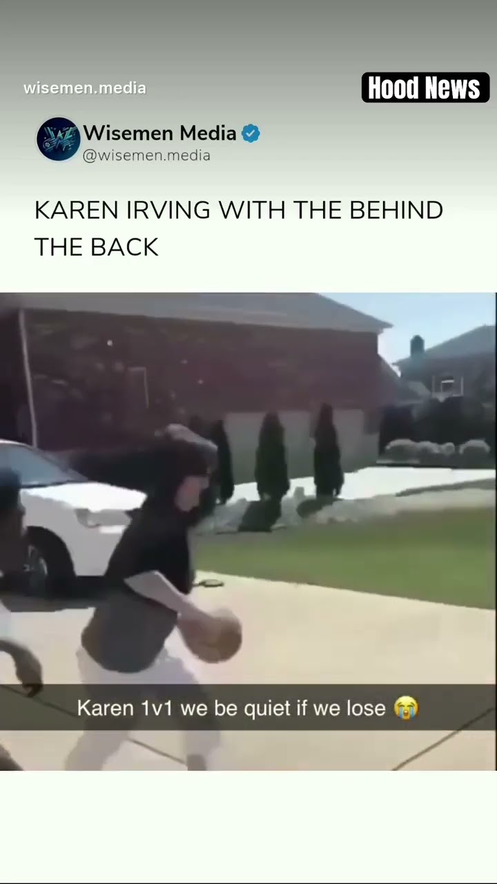 Karen Irving #hoodnews #karen #hooper #ballislife #basketball #1v1 #howto #omg #how #wow #layup #wtf