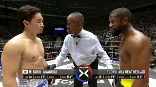 Mikuru Asakura Japan Vs Floyd Mayweather Usa Knockout Boxing Fight Hd