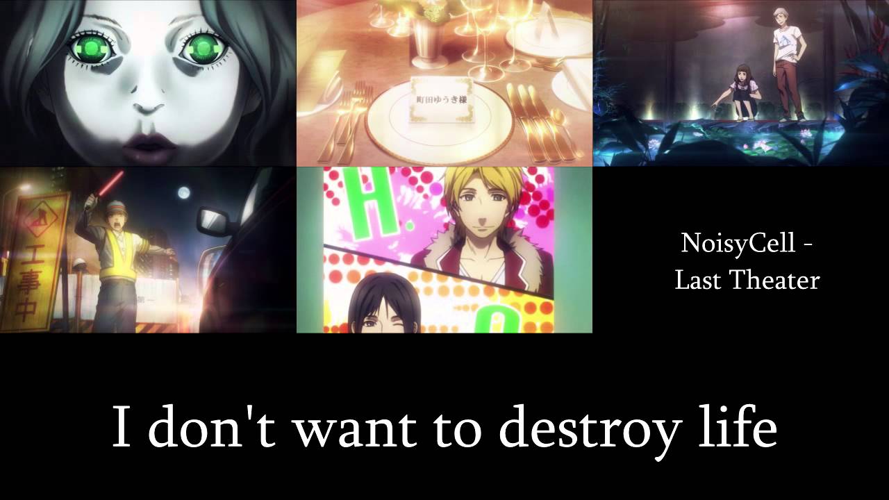 Death Parade Ending Variations (5 in 1 screen) w/ lyrics