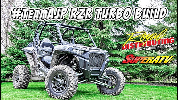 #TeamAJP Polaris RZR Turbo Build Update + What to Expect for 2018!