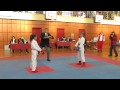 Tukums open 16 karate championship Girls kumite U14 -45kg