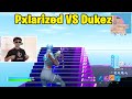 Pxlarized vs dukez 1v1 buildfights