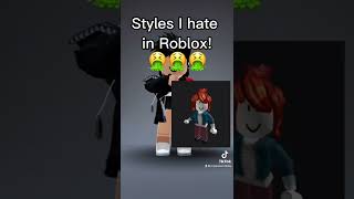 STYLES I HATE IN ROBLOX (MY OPINION) screenshot 4