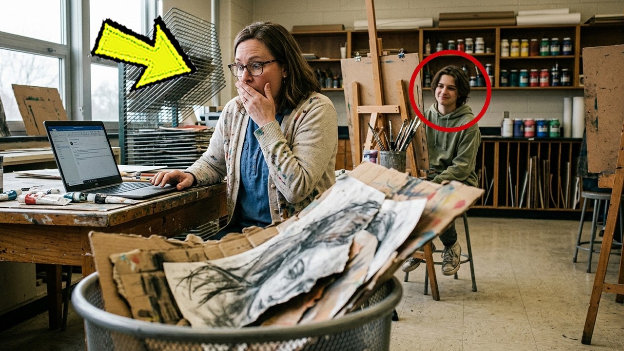 Lehrerin wirft Projekt weg – dann gewinnt der arme Schüler den Wettbewerb