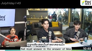 (Eng Sub)Q&A-MaxNat from Flex1045 (26-09-2023)