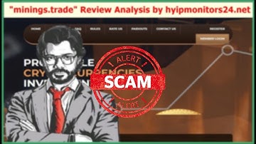 minings.trade" Review Analysis by hyipmonitors24.net