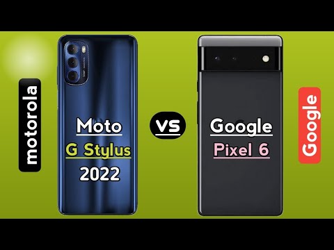 Motorola Moto G Stylus 2022 Vs Google Pixel 6