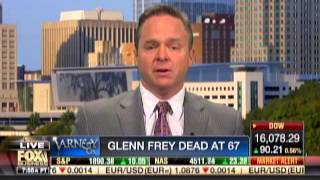 Dr Kevin Campbell Discusses Glen Frey's death on Varney and Company Information