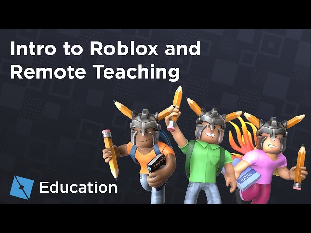 Roblox Educator Webinars Intro To Roblox And Remote Teaching Youtube - remote storage murder mystery map roblox