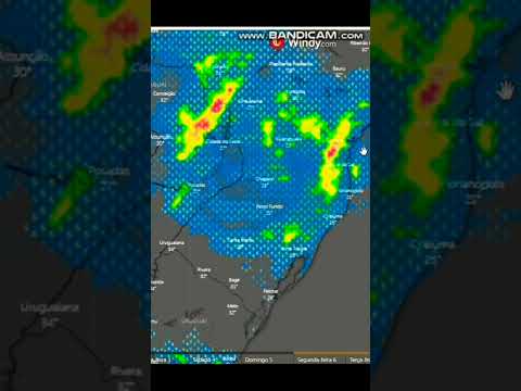 ALERTA PARA CHUVAS #previsãodotempo #temporais #brasil #chuva #alerta #clima #suldobrasil