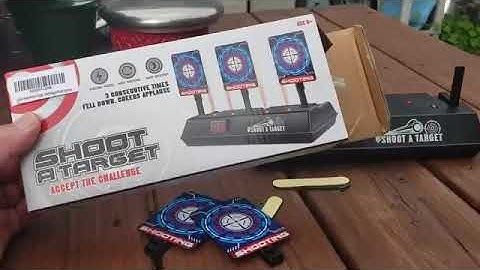 Electric Scoring Auto Reset Shooting Digital Target