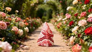 Rhodochrosite β 349 Hz Frequency Music | Peace & Love | Echoes of the Earth