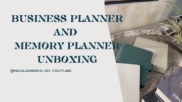 Unboxing Planners from Print Pression